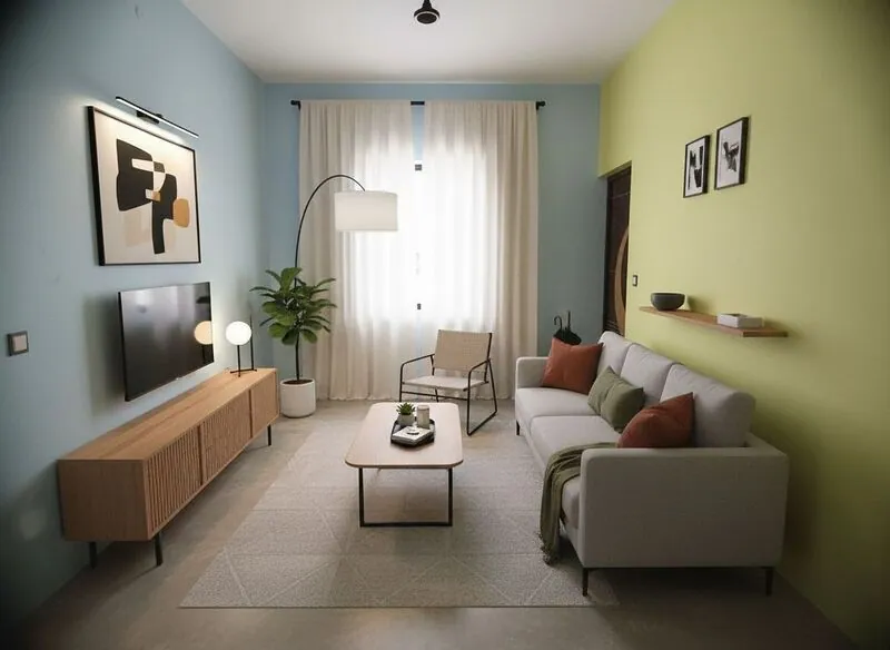 render of a house interior