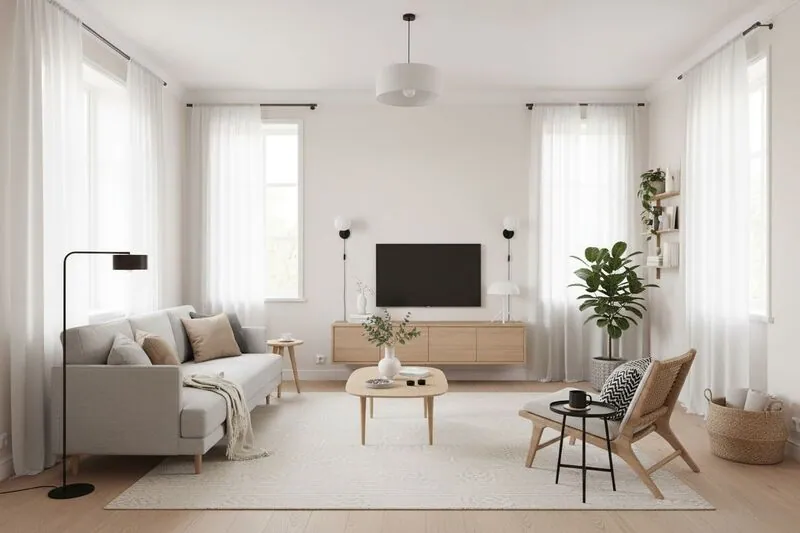 render of a house interior