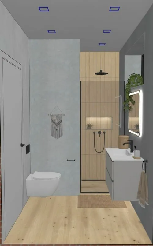 render of a house interior