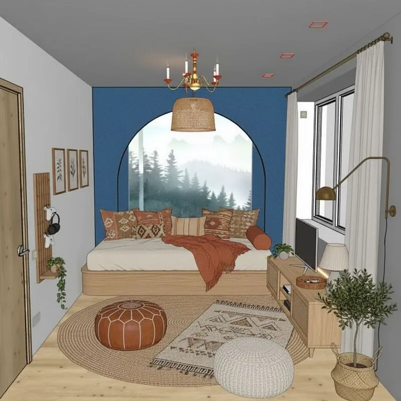 render of a house interior