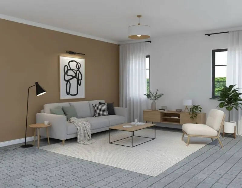 render of a house interior