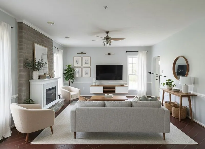 render of a house interior