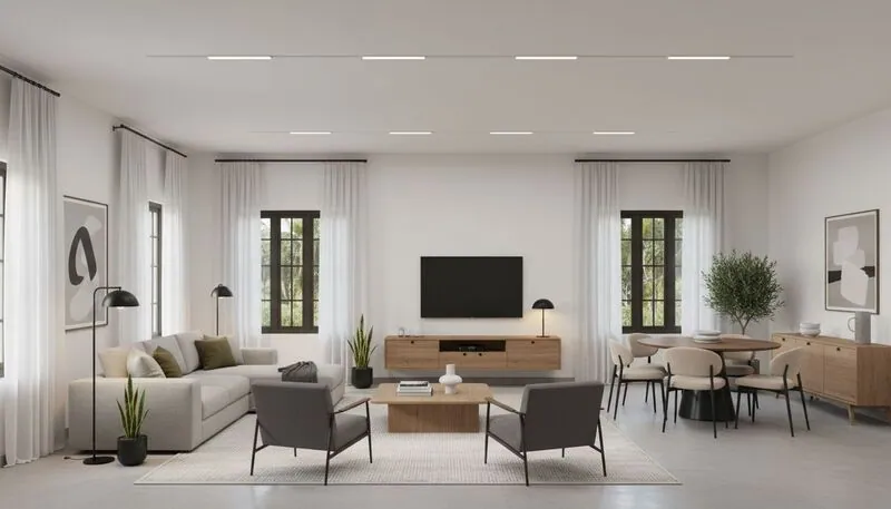 render of a house interior