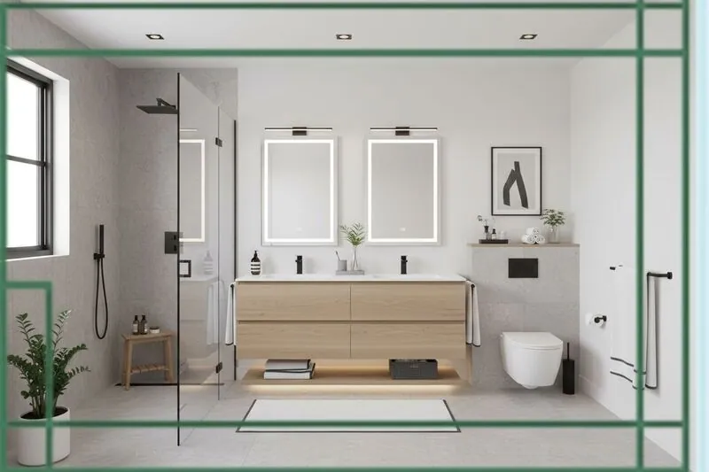 render of a house interior