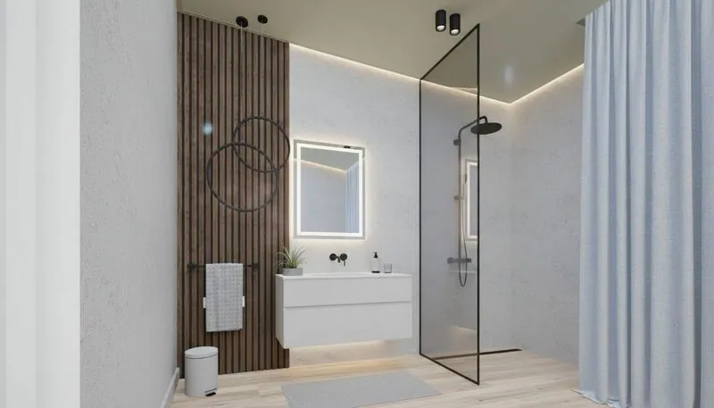 render of a house interior