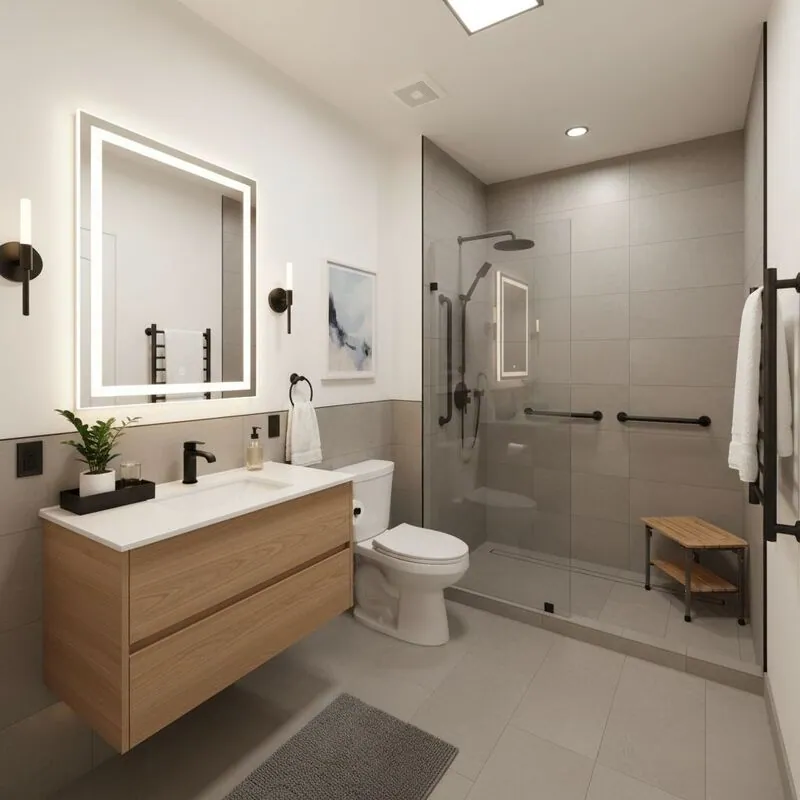 render of a house interior