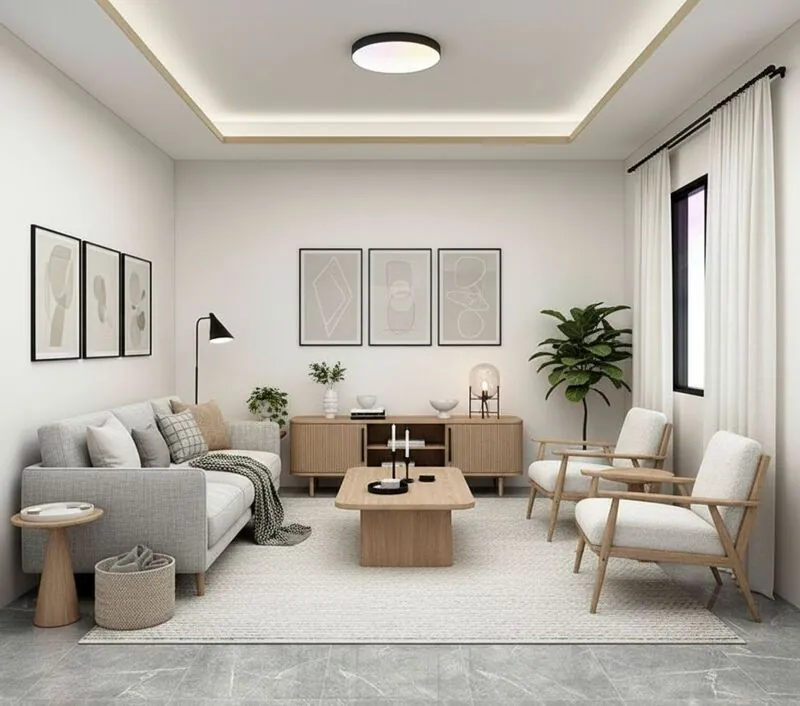 render of a house interior