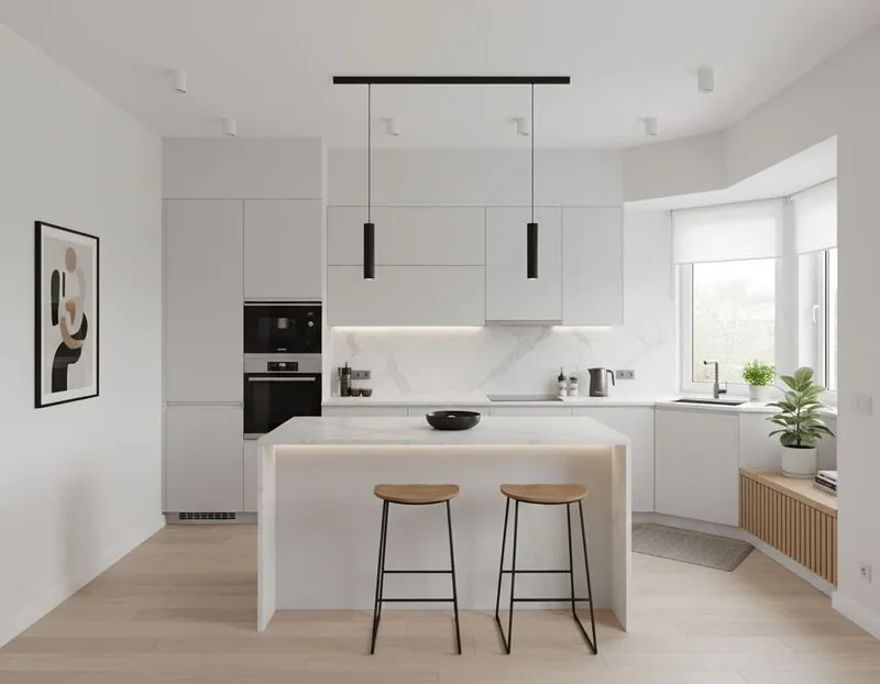 render of a house interior