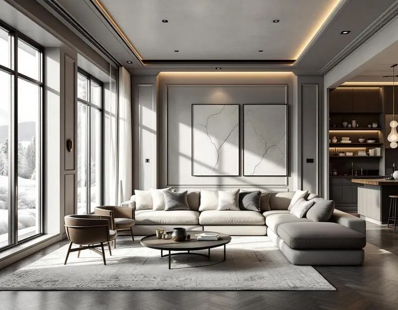 render of a house interior