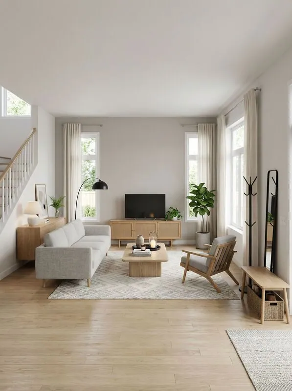 render of a house interior