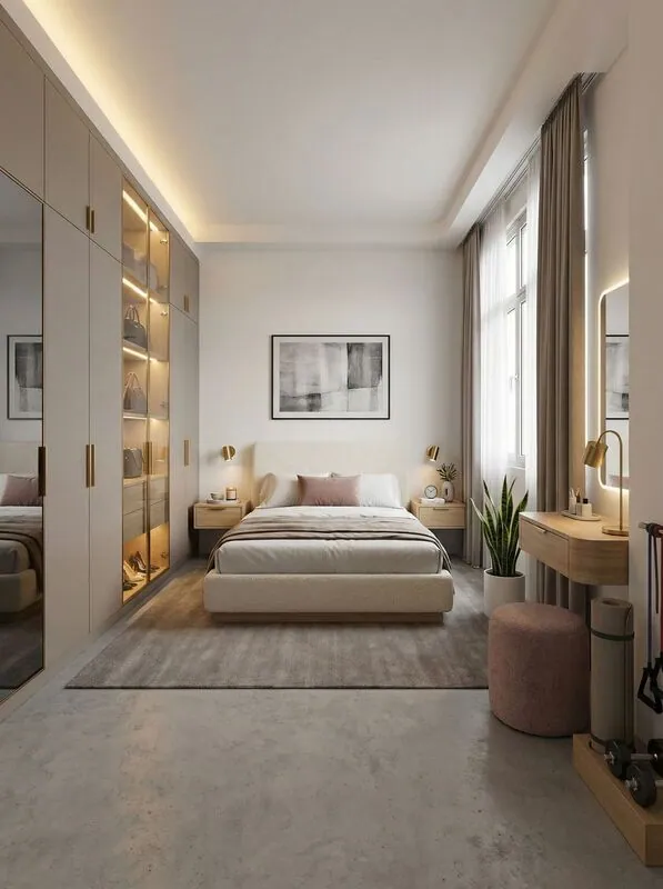 render of a house interior