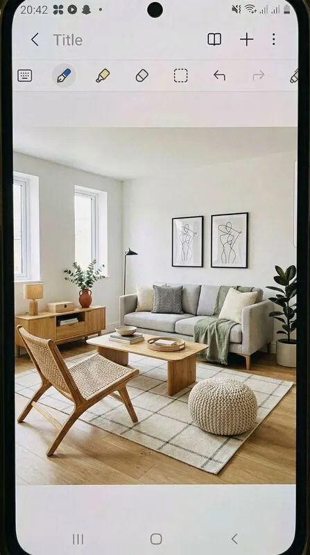 render of a house interior