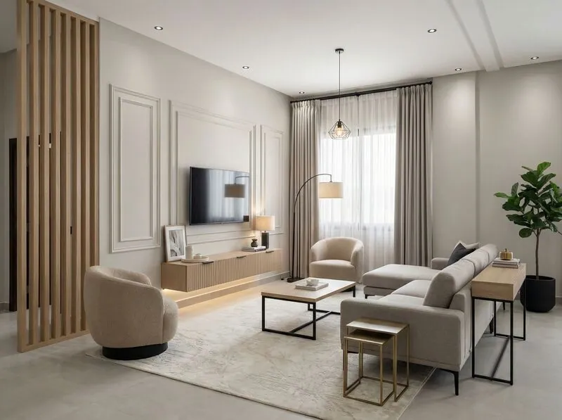 render of a house interior