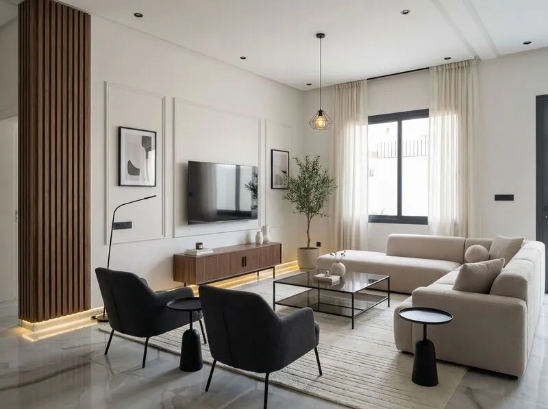 render of a house interior