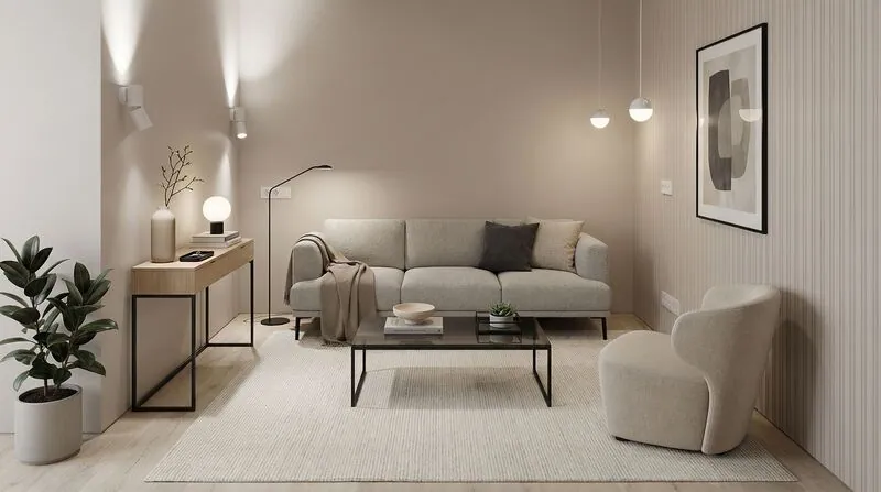 render of a house interior