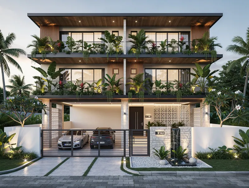 render of a house interior