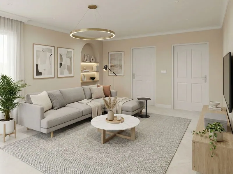 render of a house interior