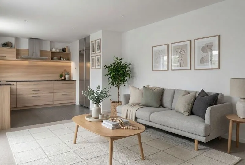 render of a house interior