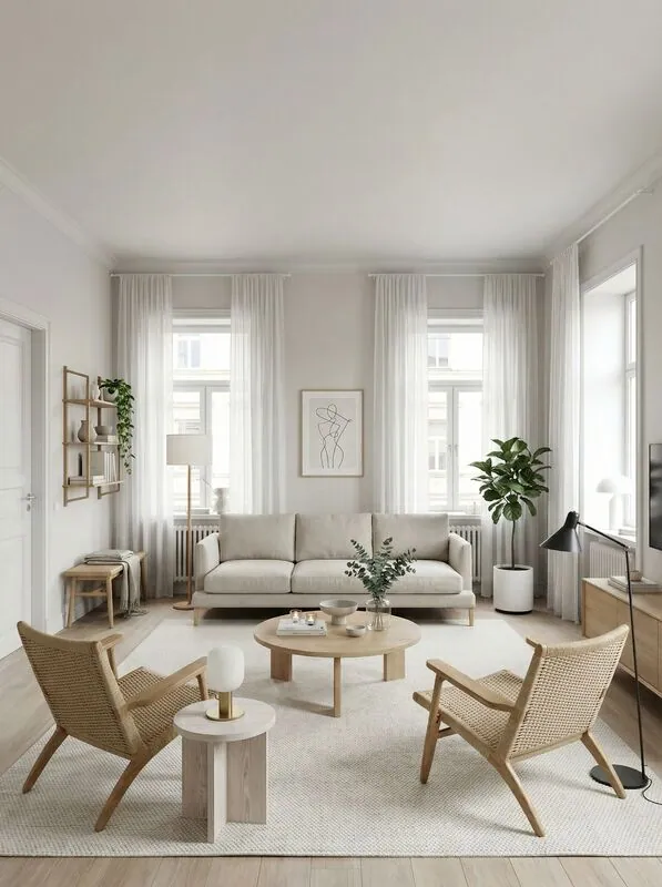 render of a house interior