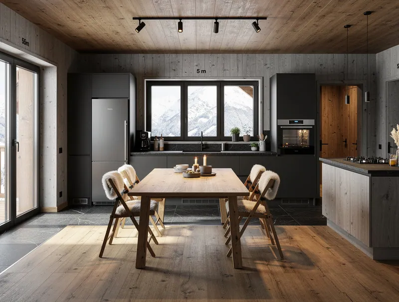 render of a house interior