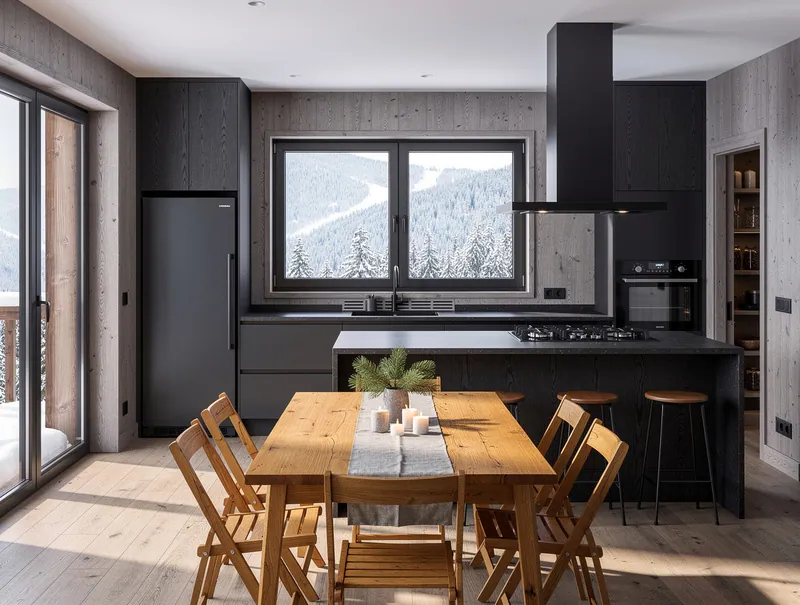 render of a house interior