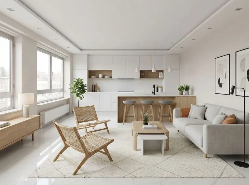 render of a house interior