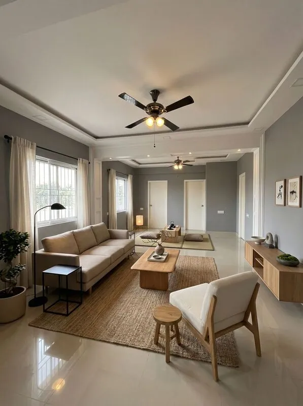 render of a house interior