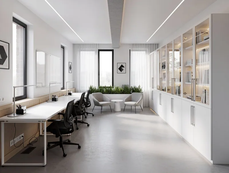 render of a house interior