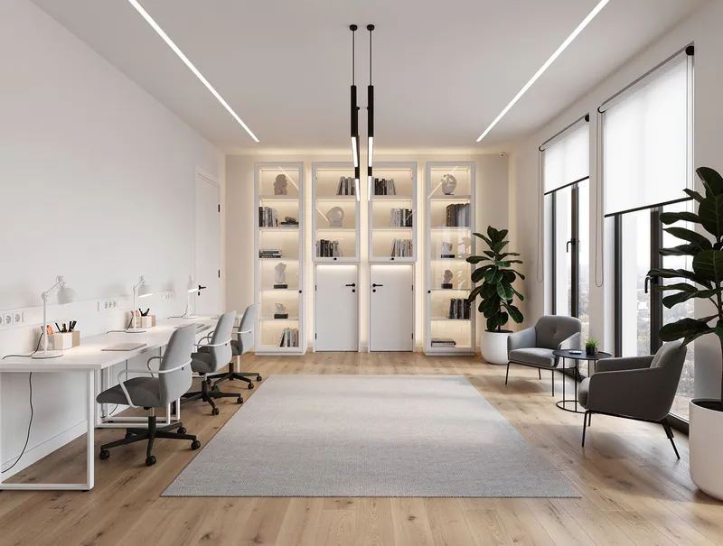 render of a house interior