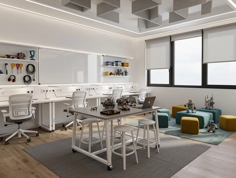 render of a house interior