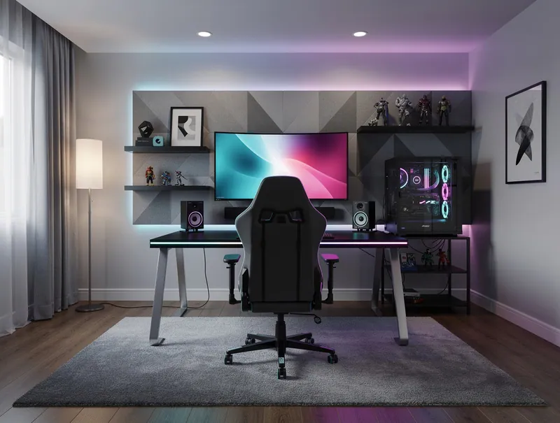 render of a house interior