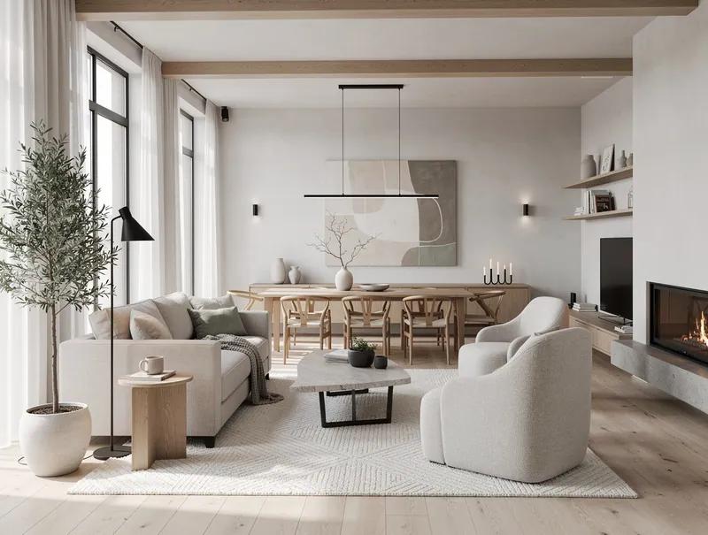 render of a house interior