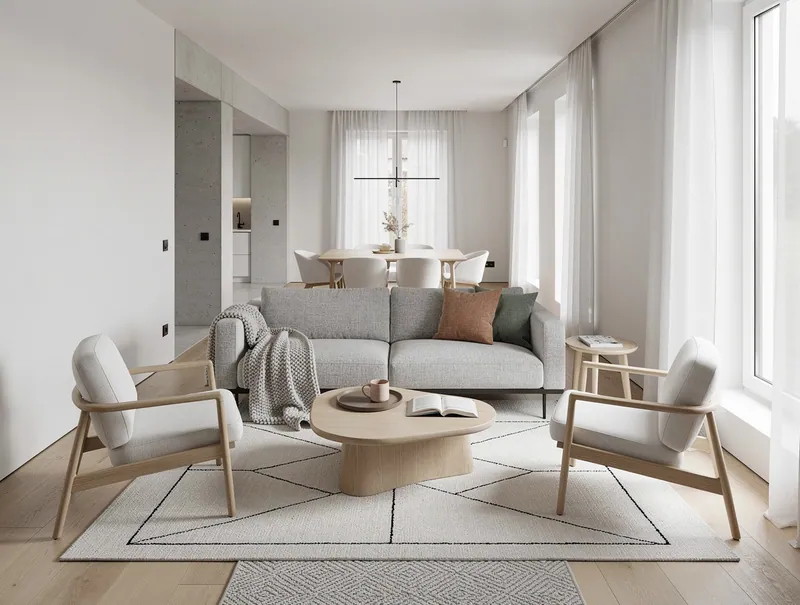 render of a house interior