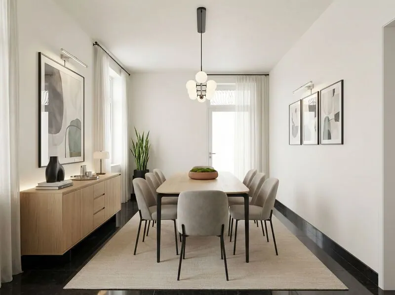 render of a house interior