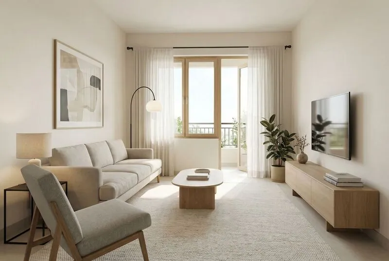 render of a house interior