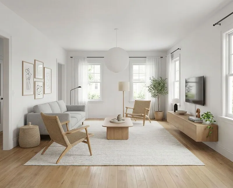 render of a house interior