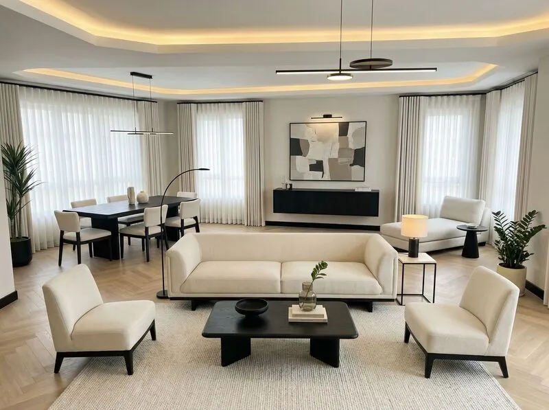 render of a house interior