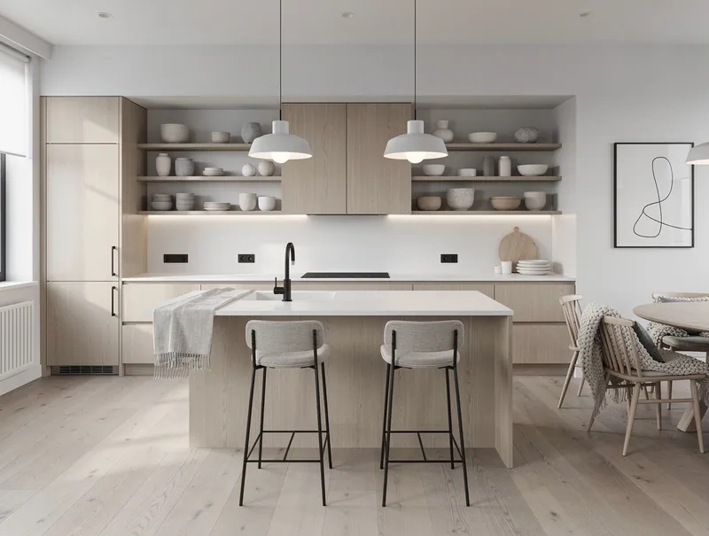 render of a house interior