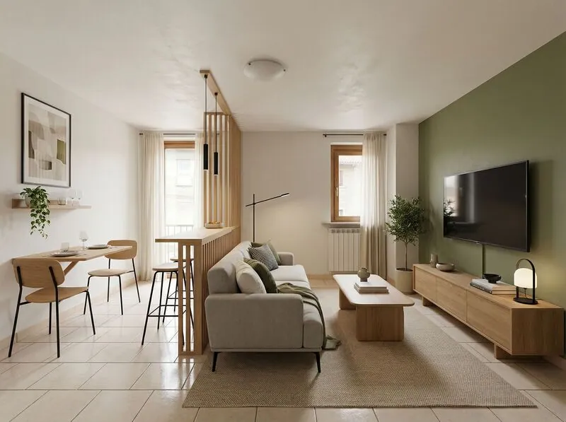 render of a house interior