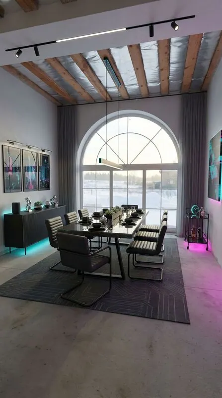 render of a house interior