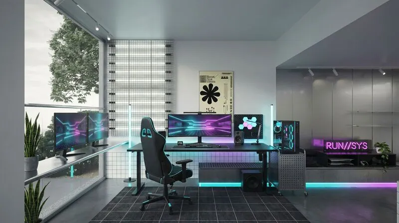 render of a house interior