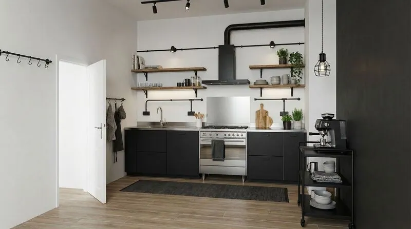 render of a house interior