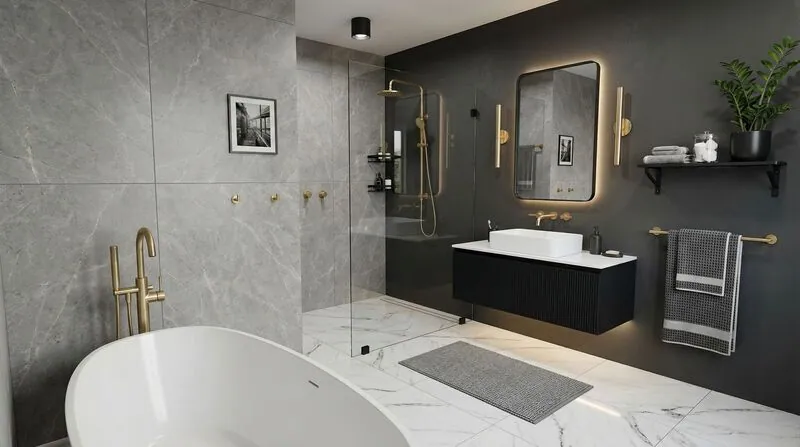 render of a house interior