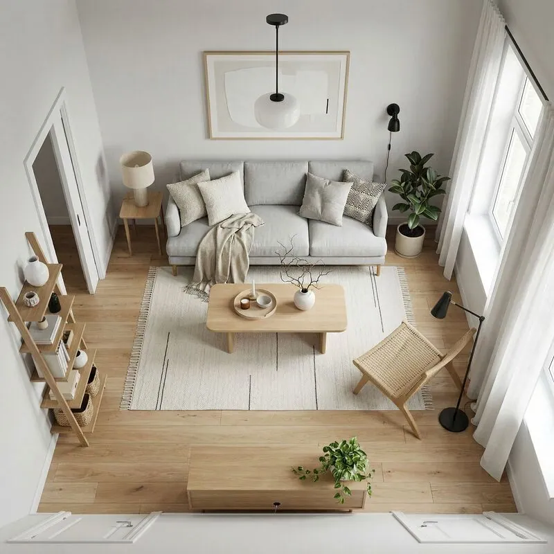 render of a house interior