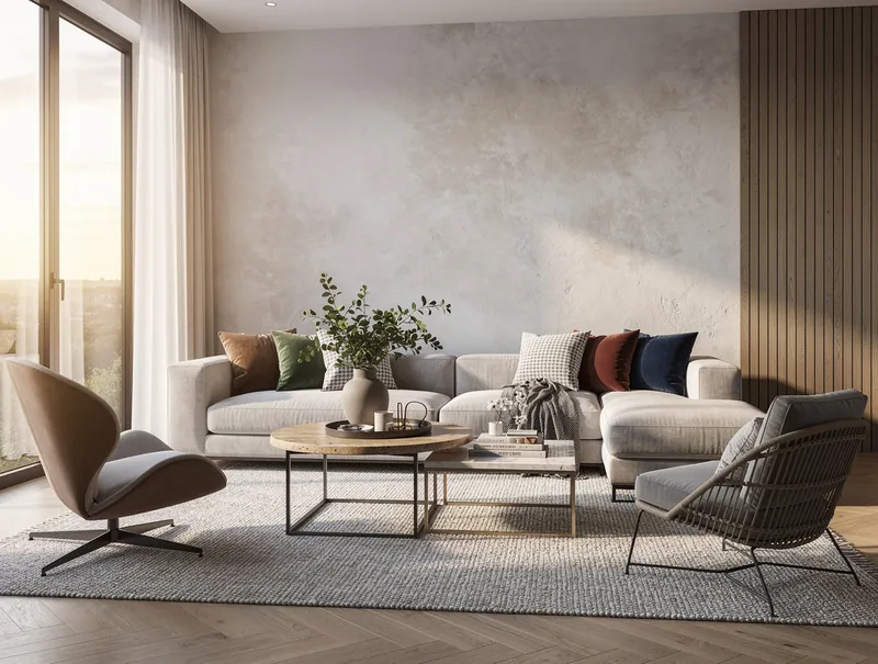 render of a house interior