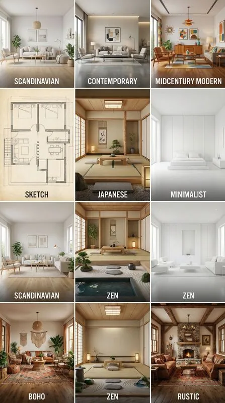 render of a house interior