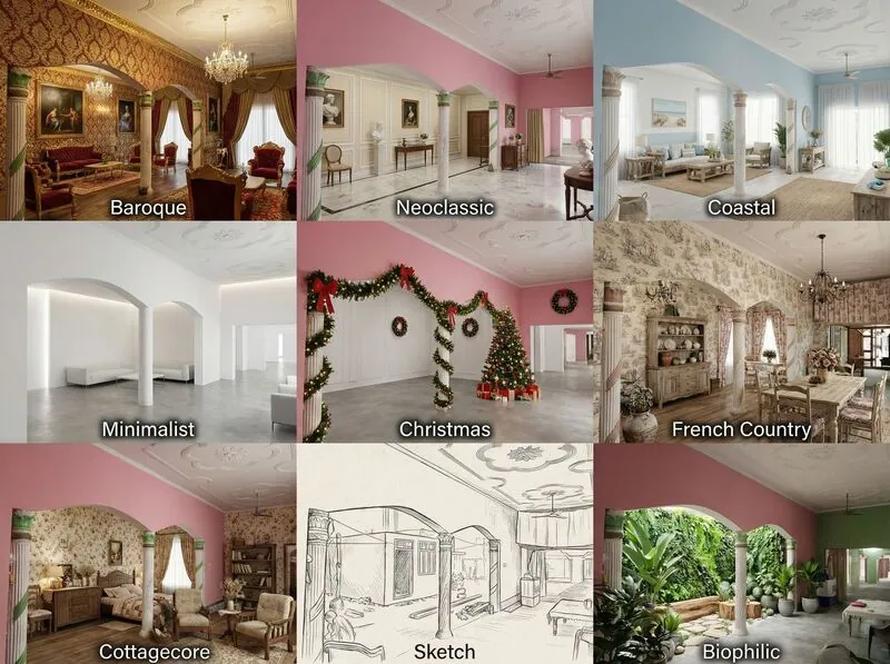 render of a house interior