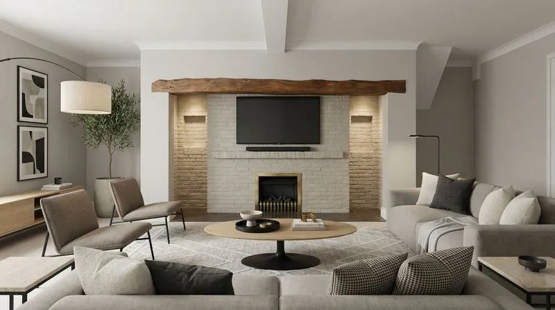 Contemporary Living room