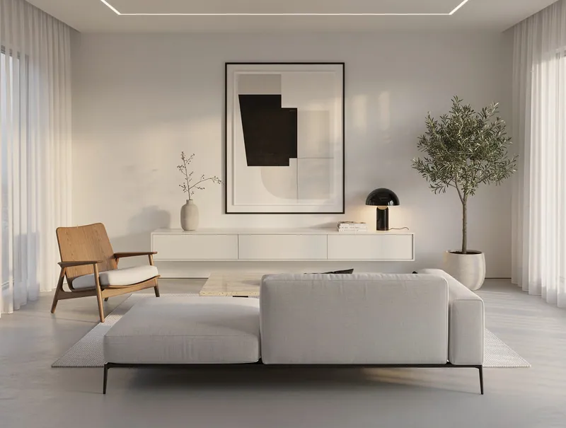 Minimalist Living room