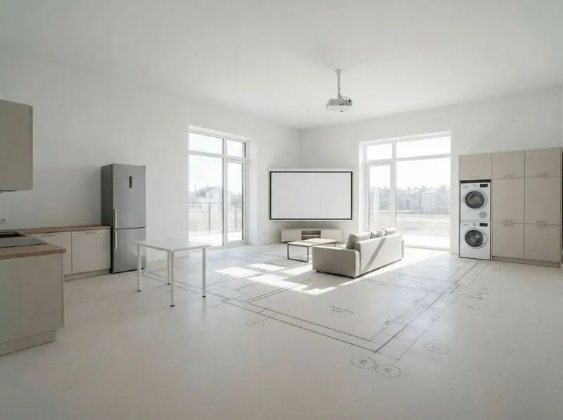 Minimalist Living room
